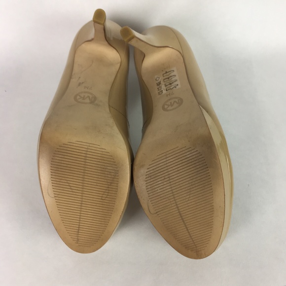 MICHAEL Michael Kors Ionna Platform Nude Pump 7 - Picture 7 of 8